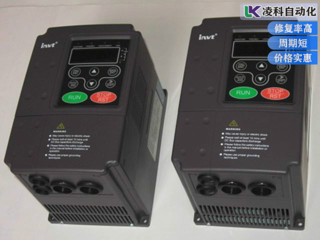 英威騰變頻器電流信號故障維修值得收藏