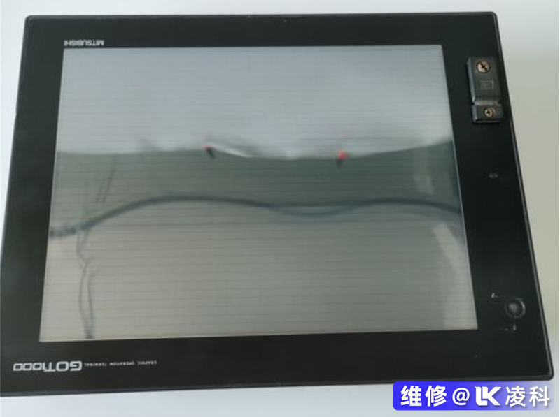 三菱HMI（觸摸屏）故障時(shí)維修
